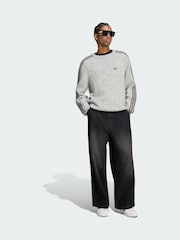 adidas Originals Black Jeans Mid-Rise Wide Leg - Image 1 of 5