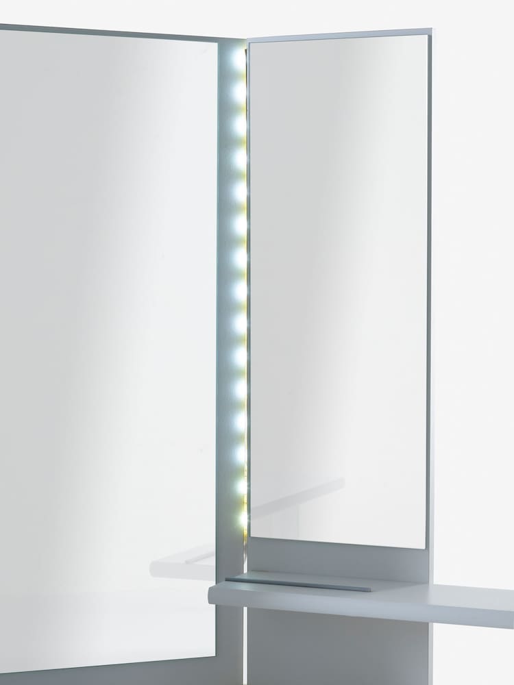 Parisot White Corner Vanity Unit - Image 11 of 11