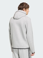 adidas Originals Grey Spacer Teamgeist 26 Cutline Hoodie - Image 2 of 5