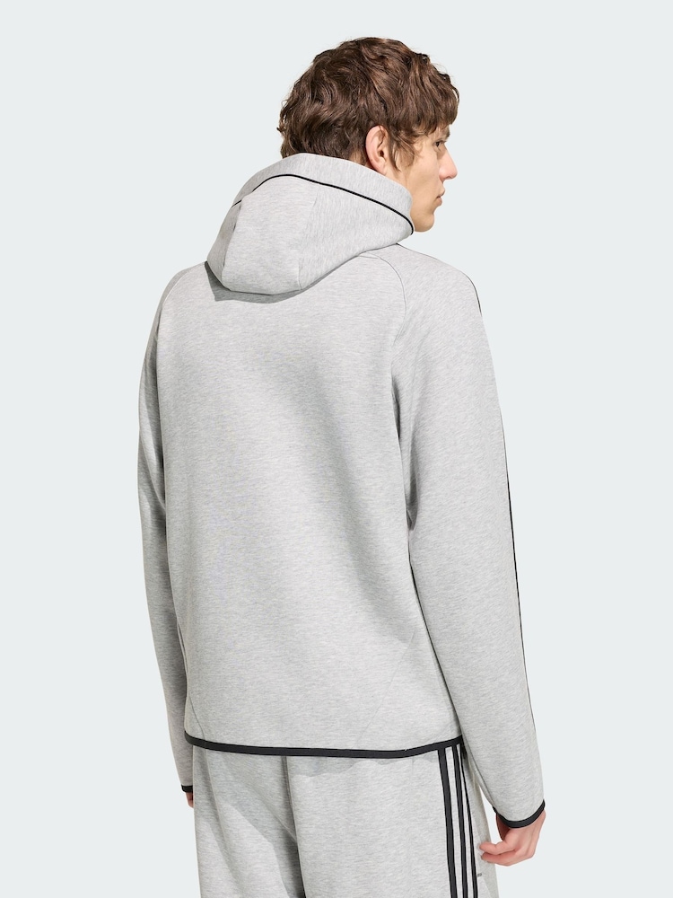 adidas Originals Grey Spacer Teamgeist 26 Cutline Hoodie - Image 2 of 5 adidas Originals Grey Spacer Teamgeist 26 Cutline Hoodie - Image 2 of 5