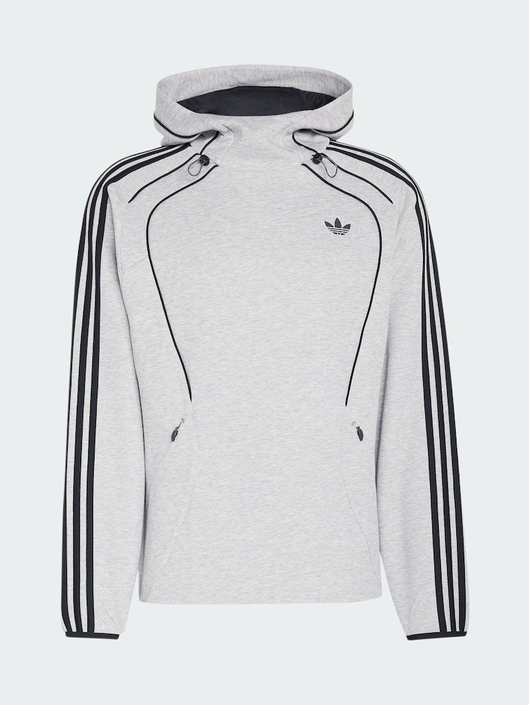 adidas Originals Grey Spacer Teamgeist 26 Cutline Hoodie - Image 5 of 5 adidas Originals Grey Spacer Teamgeist 26 Cutline Hoodie - Image 5 of 5