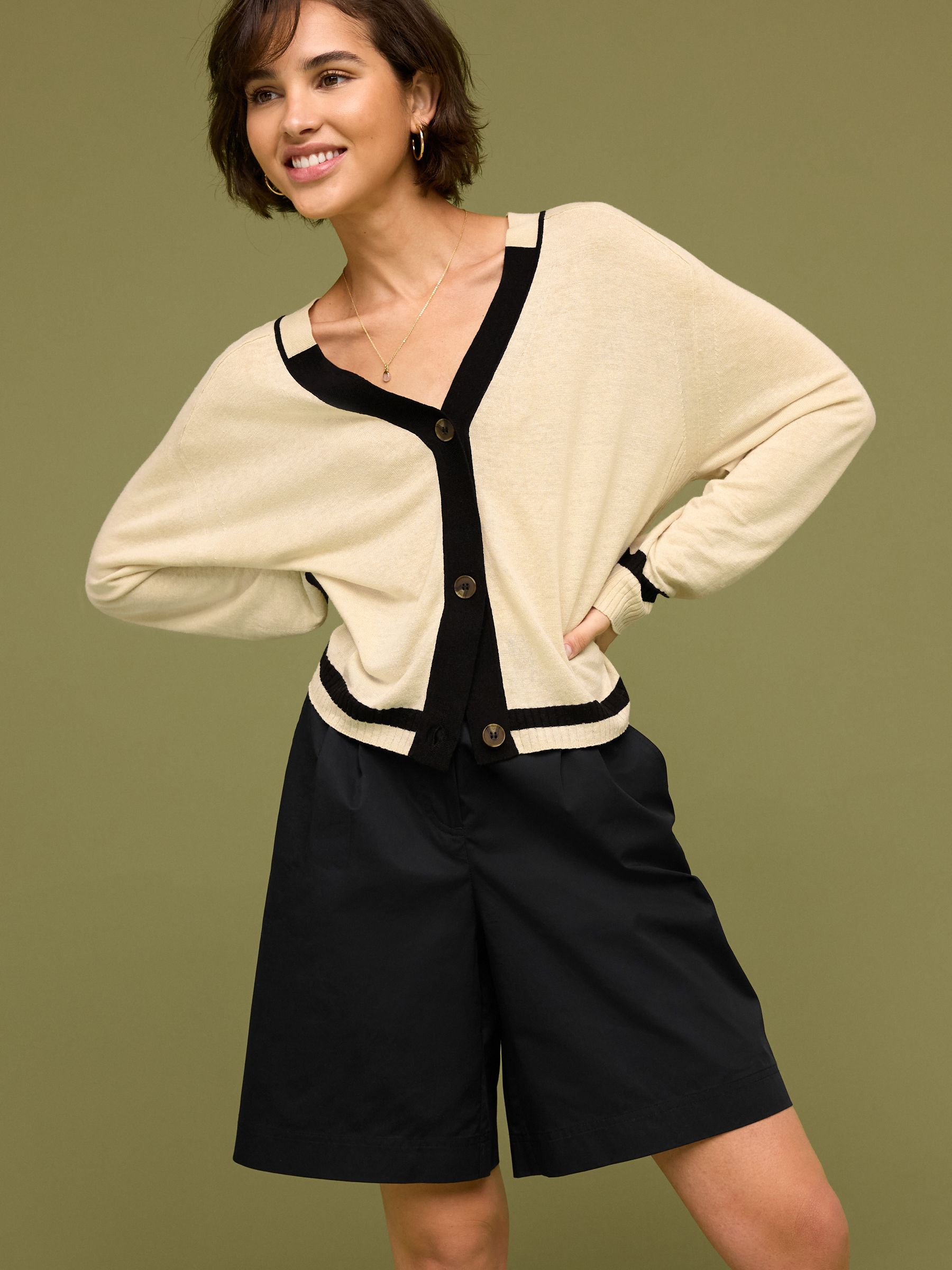 100 cotton bermuda shorts new arrivals