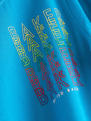 Baker by Ted Baker Blue Graphic T-Shirt - Image 3 of 4