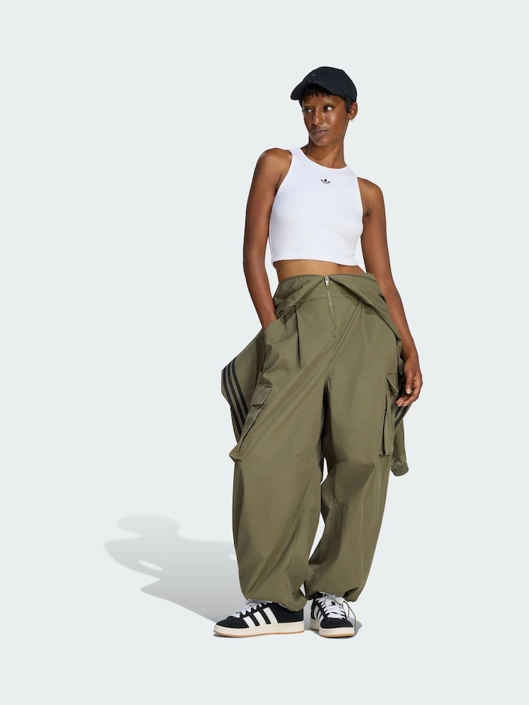 adidas Originals Green Loose Jumpsuit - Image 1 of 5 adidas Originals Green Loose Jumpsuit - Image 1 of 5