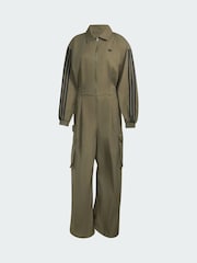 adidas Originals Green Loose Jumpsuit - Image 5 of 5