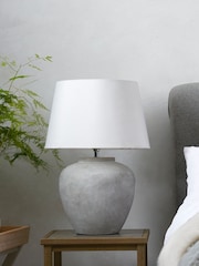 Grey Lydford Large Table Lamp - Image 2 of 7