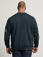 BadRhino Big & Tall Sweatshirt mit Drachen-Ärmelprint - Bild 3 von 6