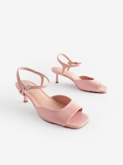 Nude Forever Comfort® Low Simple Sandals - Image 1 of 6