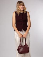 أرجواني - Conkca 'Vesper' Leather Handbag - صورة 2 من 7