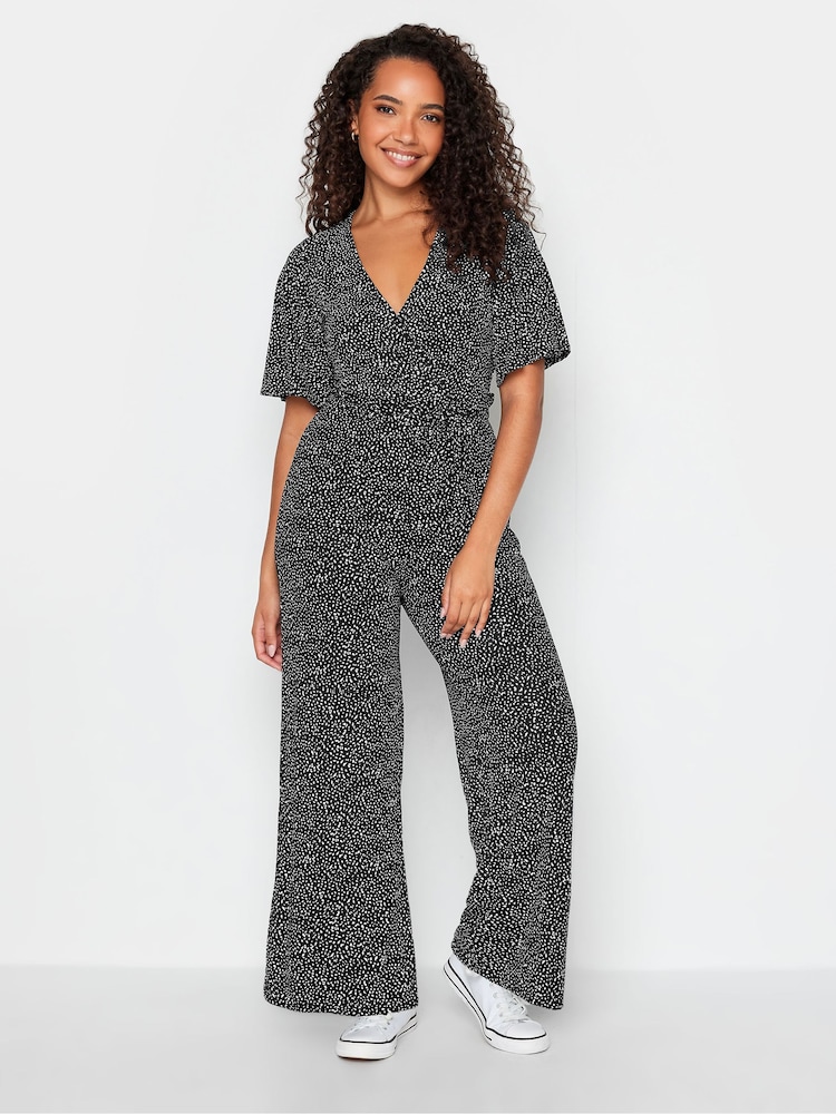M&Co Black Wrap Jumpsuit - Image 1 of 1