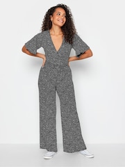 M&Co Black Wrap Jumpsuit - Image 2 of 4