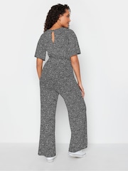 M&Co Black Wrap Jumpsuit - Image 3 of 4