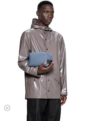 Rains Blue Small Wash Bag - Image 2 of 2