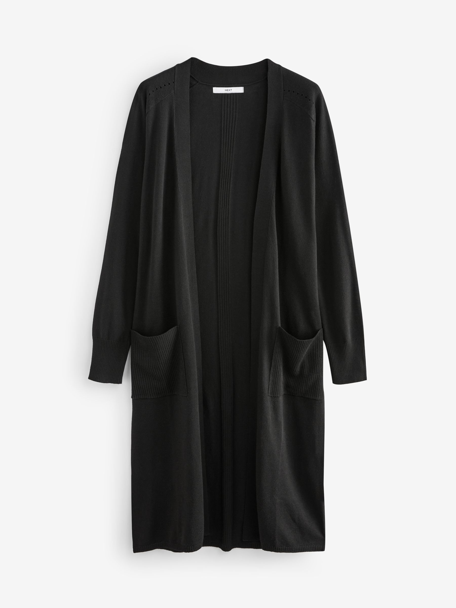 M&Co Black Long Sleeve Cardigan | M&Co