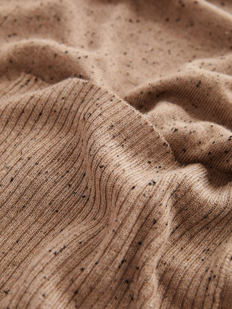 Camel Brown Longline Cardigan - Image 6 of 6