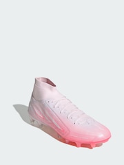 adidas Pink F50 Sparkfusion Pro Mid Cut Firm Ground / Artificial Ground Football Boots - Image 1 of 4