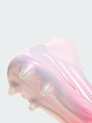 adidas Pink F50 Sparkfusion Pro Mid Cut Firm Ground / Artificial Ground Football Boots - Image 3 of 4