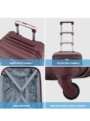 Flight Knight 55x35x20cm 4 Wheel ABS Hard Case Cabin Carry On Hand Luggage - Image 4 of 7