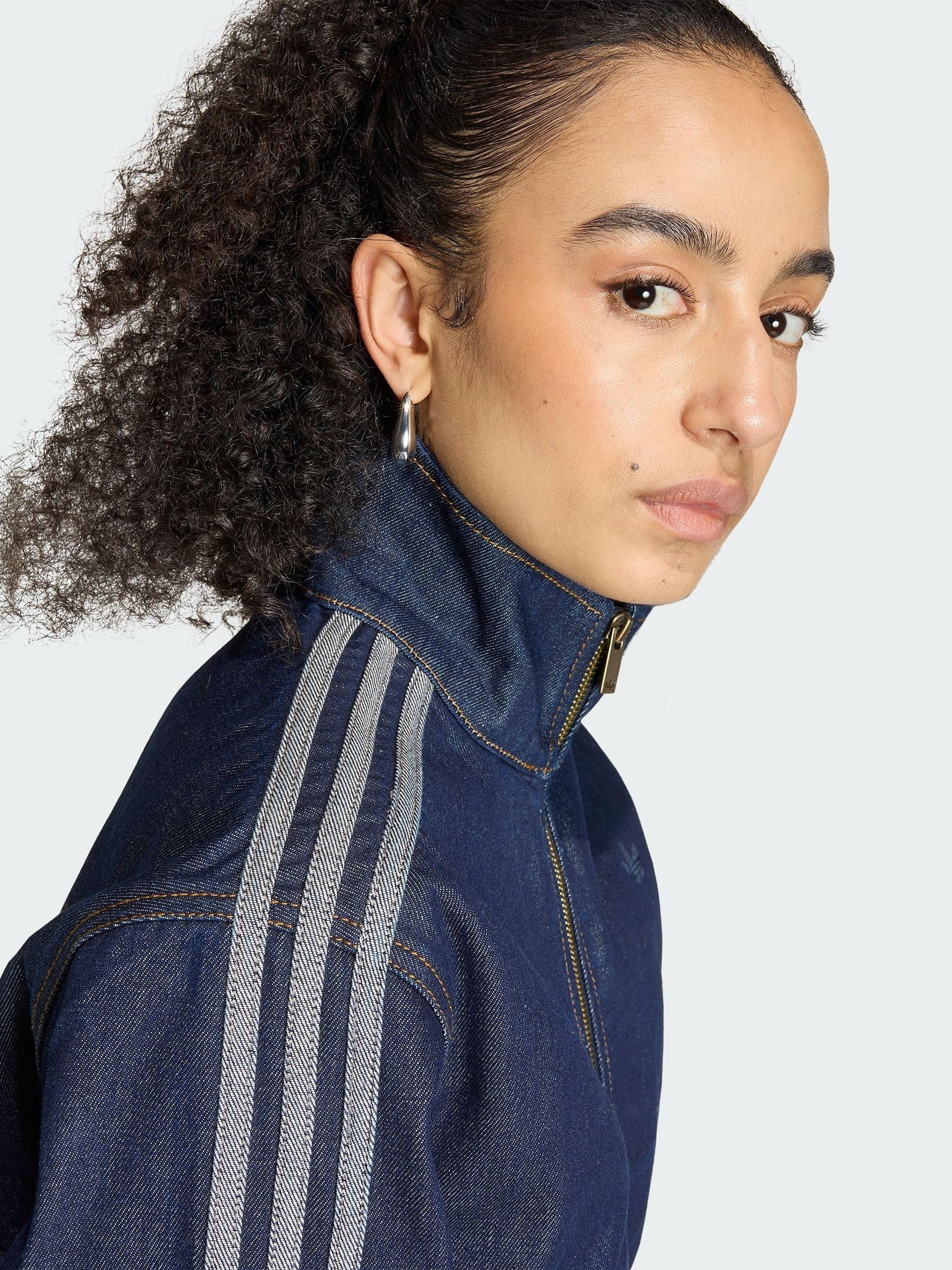 Buy adidas Originals Blue Firebird Denim Track Top from Next USA