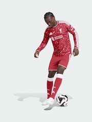 adidas Red Liverpool FC 26/27 Home Authentic Long Sleeve Jersey - Image 1 of 5