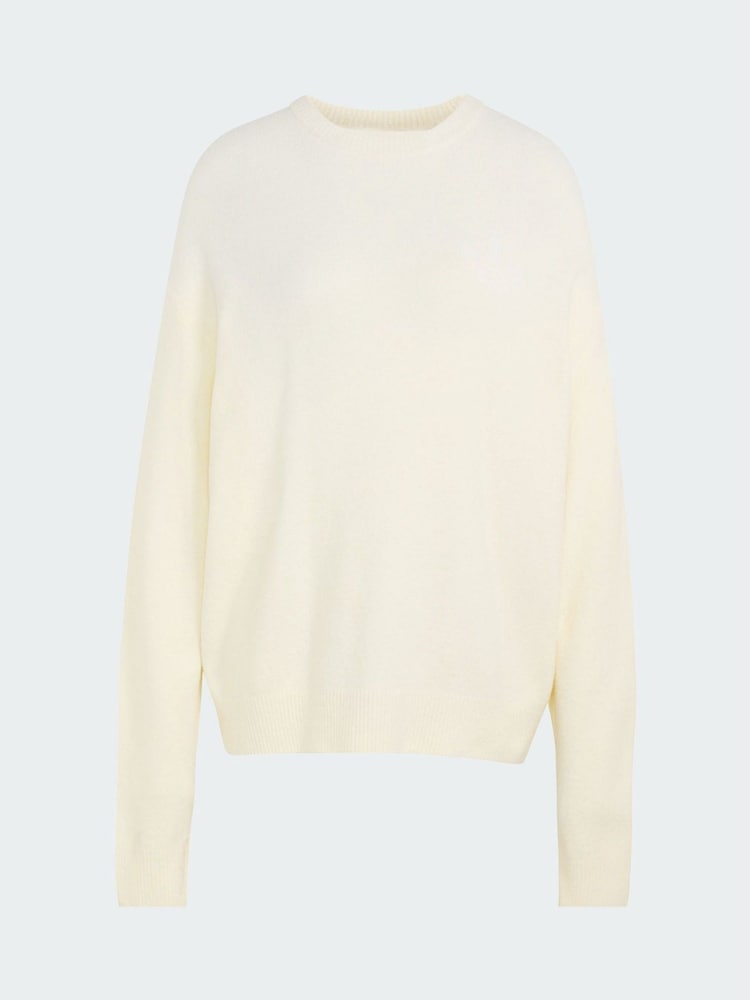adidas Originals White Athl Dept Knitted Sweatshirt - Image 5 of 5 adidas Originals White Athl Dept Knitted Sweatshirt - Image 5 of 5