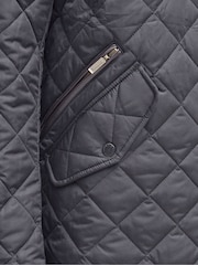 Barbour® Black Chelsea Quilted Jacket - Image 8 of 10