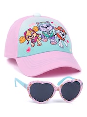 Vanilla Underground Pink Paw Patrol Kids Licensing Cap with Sunglasses - Image 1 of 6
