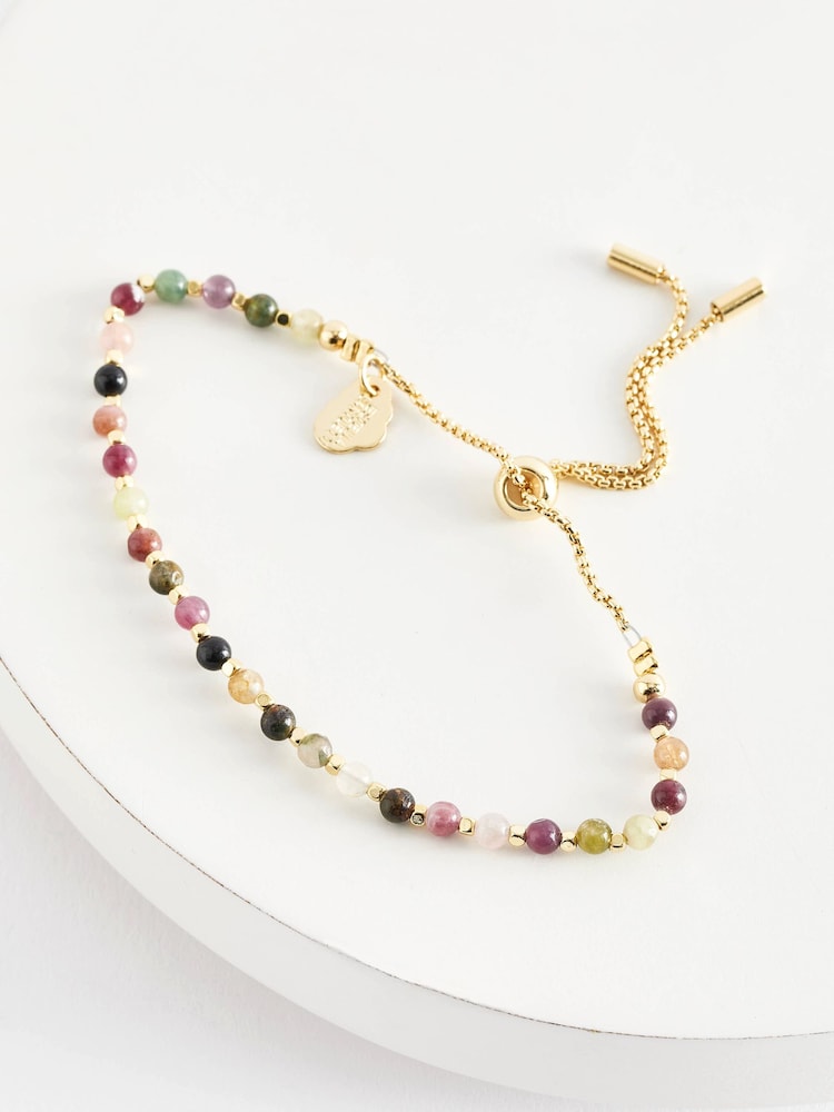 Burdeos - Pulsera de turmalina Amelia de Estella Bartlett - Imagen 1 de 6