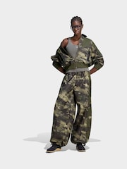 adidas Originals Green Equipment All-Over Print (AOP) Bomber Jacket - Image 3 of 5