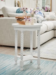 Shabby Chic by Rachel Ashwell® White Juni Side Table - Image 1 of 6