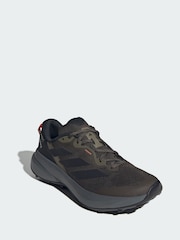 adidas Terrex Green Tracefinder Plus Gore-Tex Trail Running Shoes - Image 1 of 4