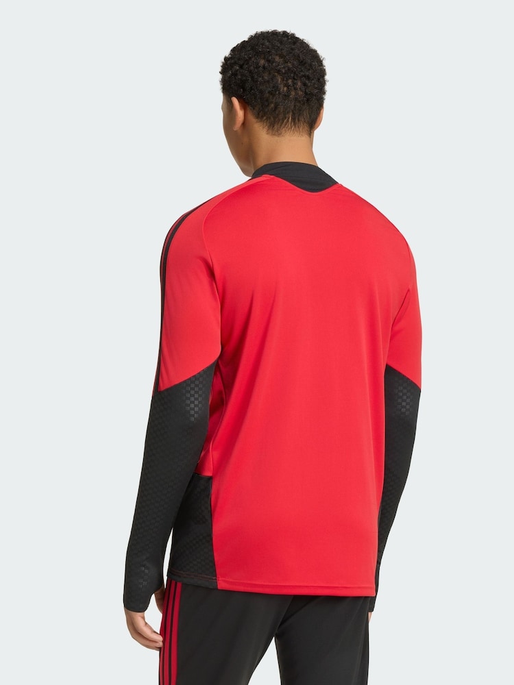 adidas Red Manchester United 26/27 Tiro Training Football Shirt - Image 2 of 5 adidas Red Manchester United 26/27 Tiro Training Football Shirt - Image 2 of 5