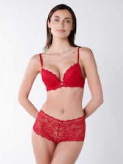 Boux Avenue Mollie Lace Padded Plunge Bra - Image 3 of 4