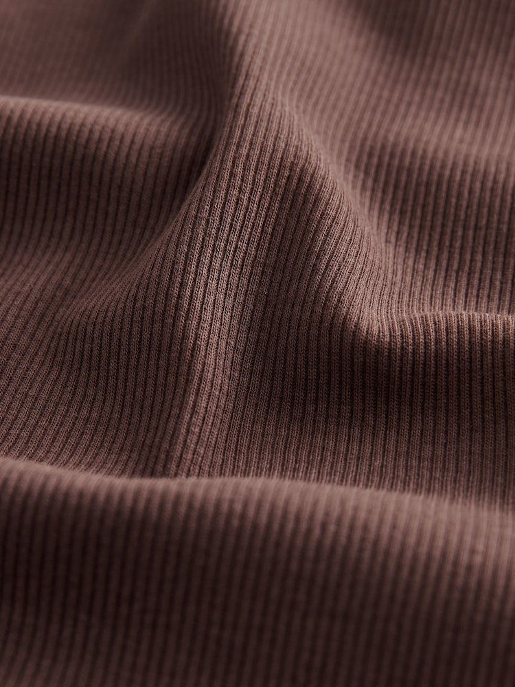 Chocolate Brown Cut-Out Bodysuit - Image 6 of 6