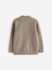 Mink Brown Smart Bomber Jacket (3-16yrs) - Image 2 of 3