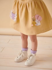 Yellow Character Long Sleeve Jumper Dress (3mths-7yrs) - Image 4 of 8