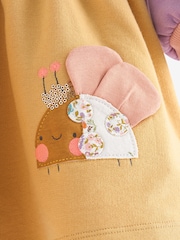 Yellow Character Long Sleeve Jumper Dress (3mths-7yrs) - Image 8 of 8