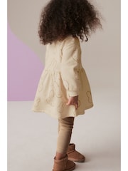 Neutral Miffy Long Sleeve Sweat Dress and Leggings Set (3mths-7yrs) - Image 3 of 4