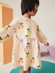 Multi Long Sleeve Jumper Dress (3mths-7yrs) - Image 5 of 8