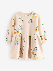 Multi Long Sleeve Jumper Dress (3mths-7yrs) - Image 6 of 8