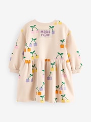 Multi Long Sleeve Jumper Dress (3mths-7yrs) - Image 7 of 8