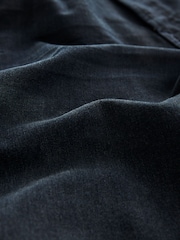 Blue Black Single Straight Fit Classic Stretch Jeans - Image 11 of 11