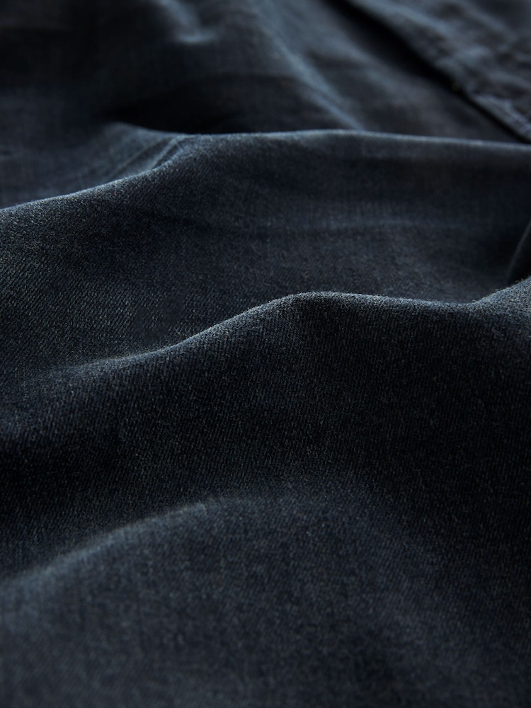 Blue Black Single Straight Fit Classic Stretch Jeans - Image 11 of 11