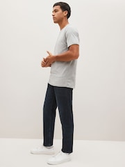 Blue Black Single Straight Fit Classic Stretch Jeans - Image 3 of 11