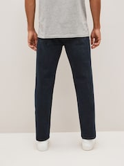 Blue Black Single Straight Fit Classic Stretch Jeans - Image 4 of 11