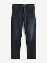 Blue Black Single Straight Fit Classic Stretch Jeans - Image 7 of 11