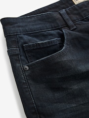 Blue Black Single Straight Fit Classic Stretch Jeans - Image 9 of 11