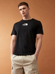 The North Face Black Mens Fine Alpine Equipment 3 Short Sleeve 100% Cotton T-Shirt - Image 1 of 6