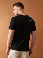 The North Face Black Mens Fine Alpine Equipment 3 Short Sleeve 100% Cotton T-Shirt - Image 3 of 6