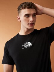 The North Face Black Mens Fine Alpine Equipment 3 Short Sleeve 100% Cotton T-Shirt - Image 4 of 6